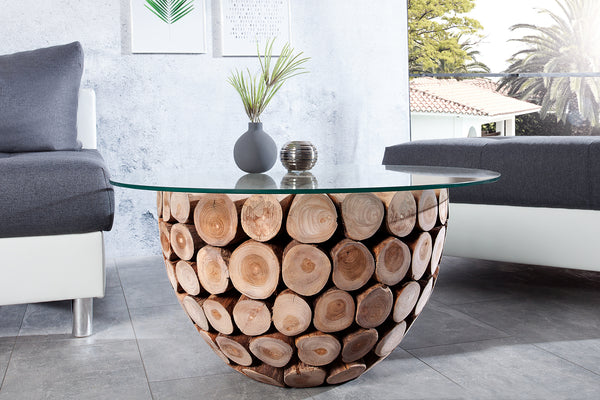 Pure glass coffee table sale