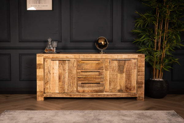 Woodland Mango Wood Sideboard 174 cm Natural