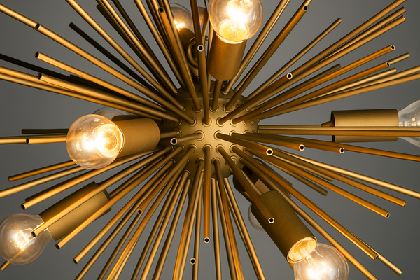 Sunlight Gold Pendant Lamp 50 cm