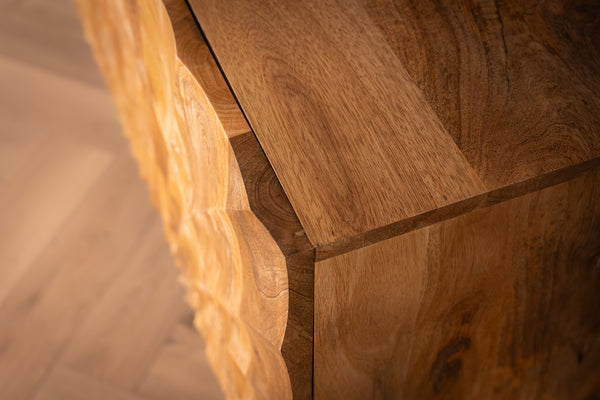 Scorpion Mango Wood Natural Brown Sideboard 177 cm