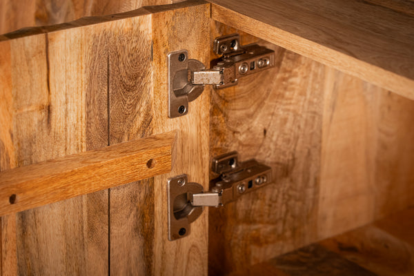 Scorpion Mango Wood Natural Brown Sideboard 177 cm