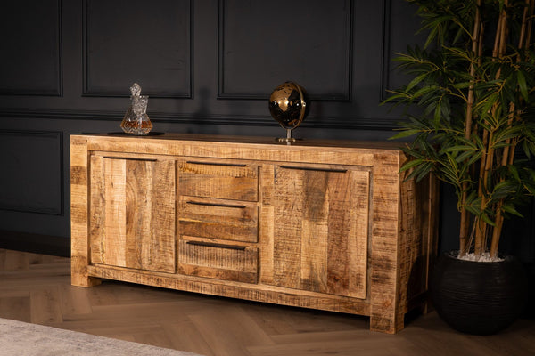 Woodland Mango Wood Sideboard 174 cm Natural