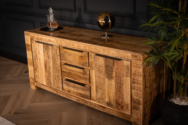 Woodland Mango Wood Sideboard 174 cm Natural