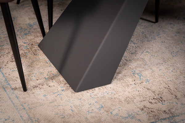 Oasis Extendable Italian Sintered Stone Dining Table in Italian White Marble Look 160-200-240 cm