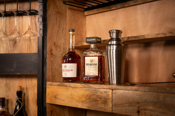 Scorpion Solid Mango Wood Bar Large Cabinet Black 95 x 141 2.0