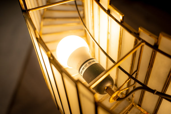 Aurora Handcrafted Glass Chandelier with Gold Finish 90cm