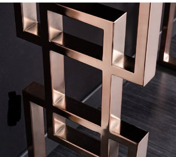 Atlantis Design Console Table Ceramic in Turquoise Marble Look 100 cm