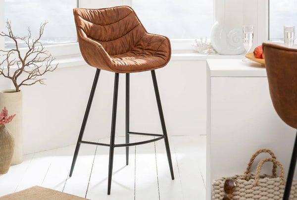 Dutch Comfort Bar Stool Antique Brown