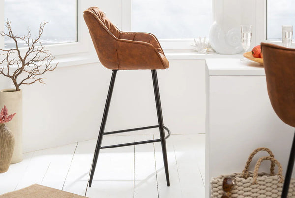 Dutch Comfort Bar Stool Antique Brown