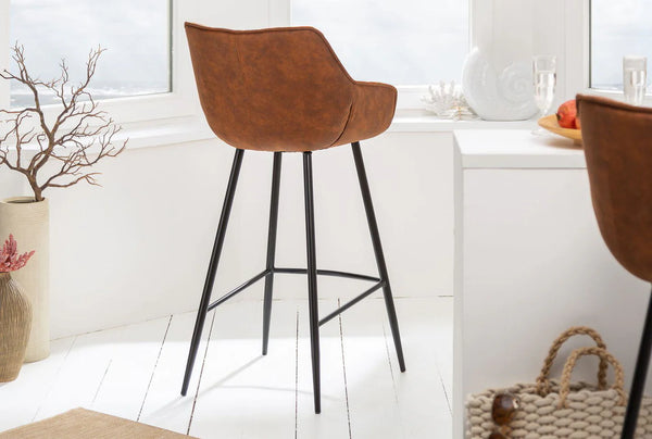 Dutch Comfort Bar Stool Antique Brown