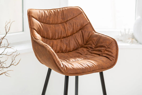 Dutch Comfort Bar Stool Antique Brown