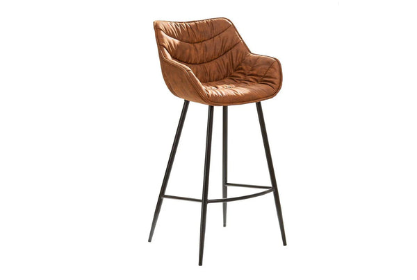 Dutch Comfort Bar Stool Antique Brown
