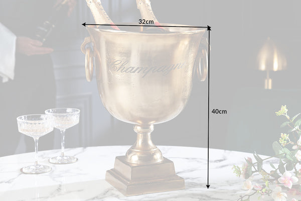 Elegant Champagne Gold Cooler 40 cm
