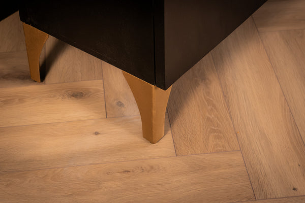 Sunset Handcrafted Solid Mango Wood Black Sideboard 177 cm 2.0