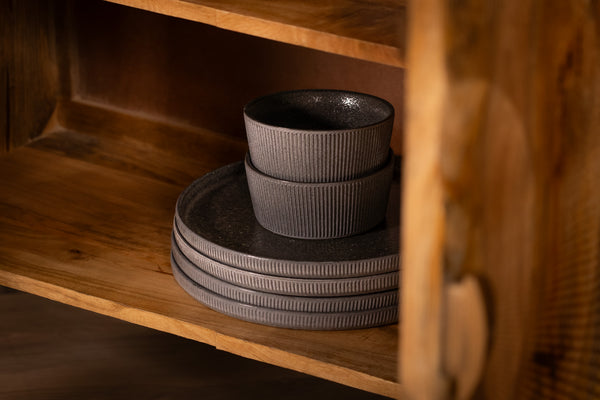 Sunset Handcrafted Solid Mango Wood Natural Sideboard 177 cm