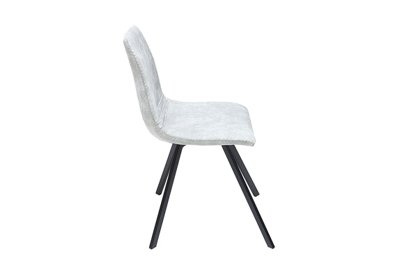 Amsterdam Classic Retro Design Stone Grey Chair x 4