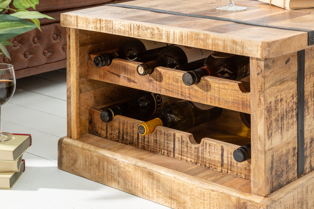 Wooden wine table hot sale