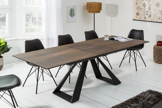 Iron Craft Solid Mango Wood Natural Round Dining Table 120cm - Artico  Interiors